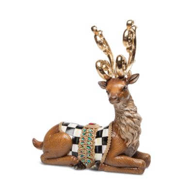 Mackenzie-Childs - Christmas Magic Deer Figurine