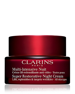 Shop Clarins Super Restorative Anti-aging Night Moisturizer 1.7 Oz.