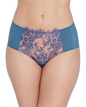 Skarlett Blue Entice Briefs In Sea Glass/rose Dawn