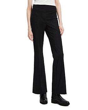 Theory - High Waist Pull On Flared Pants