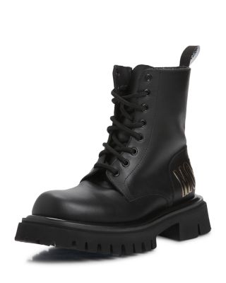 Moschino - Women's Lace Up Ankle Boots