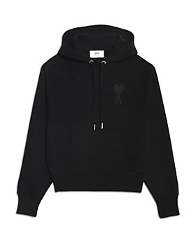 AMI - Tonal Embroidered Logo Pullover Hoodie