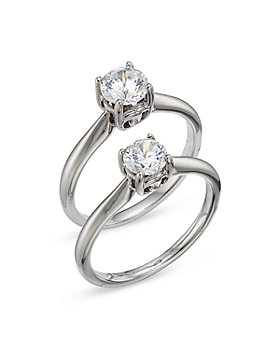 Bloomingdale's - Diamond Solitaire Engagement Rings in 14K White Gold, 0.50-0.70 ct. t.w. - 100% Exclusive