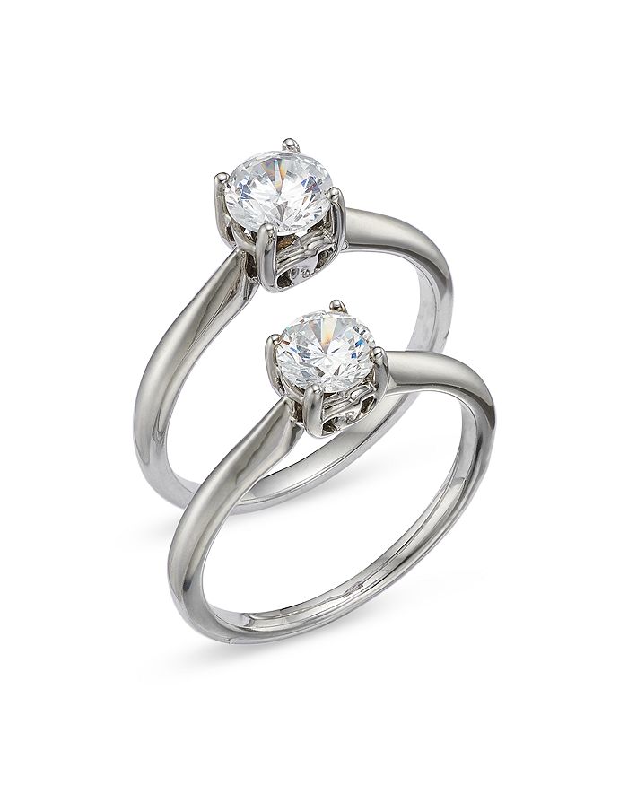 Bloomingdale's - Diamond Solitaire Engagement Rings in 14K White Gold, 0.50-0.70 ct. t.w. - 100% Exclusive