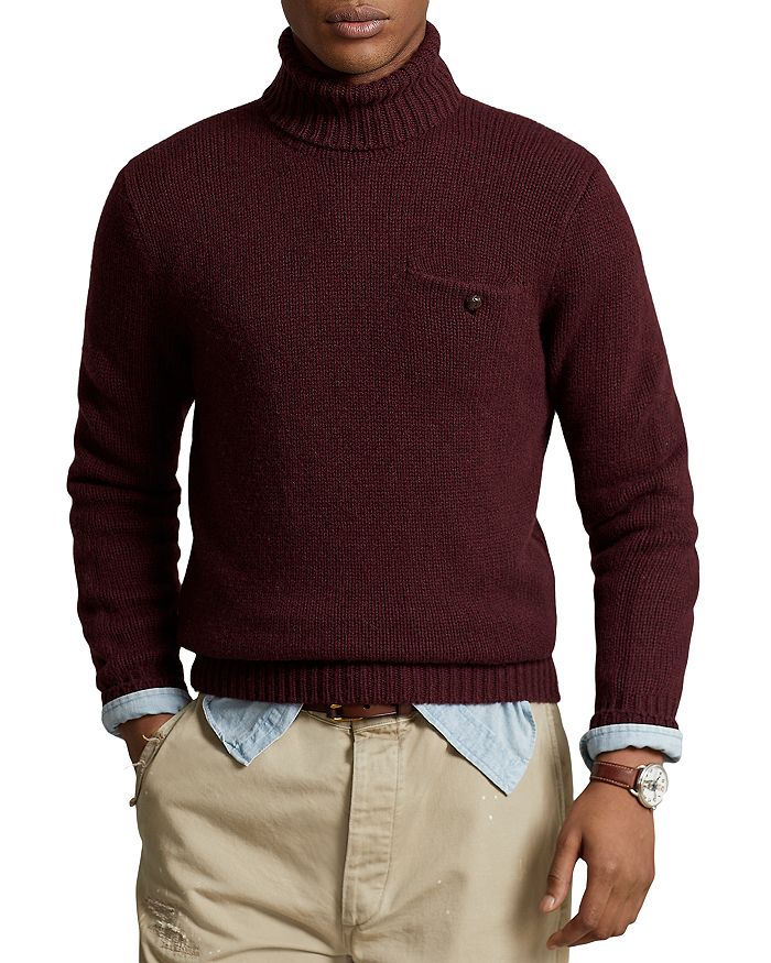 Polo Ralph Lauren - Wool & Cashmere Regular Fit Turtleneck Sweater