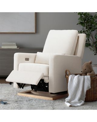 Sigi Electronic Recliner and Glider in Eco Performance Fabric with USB Port