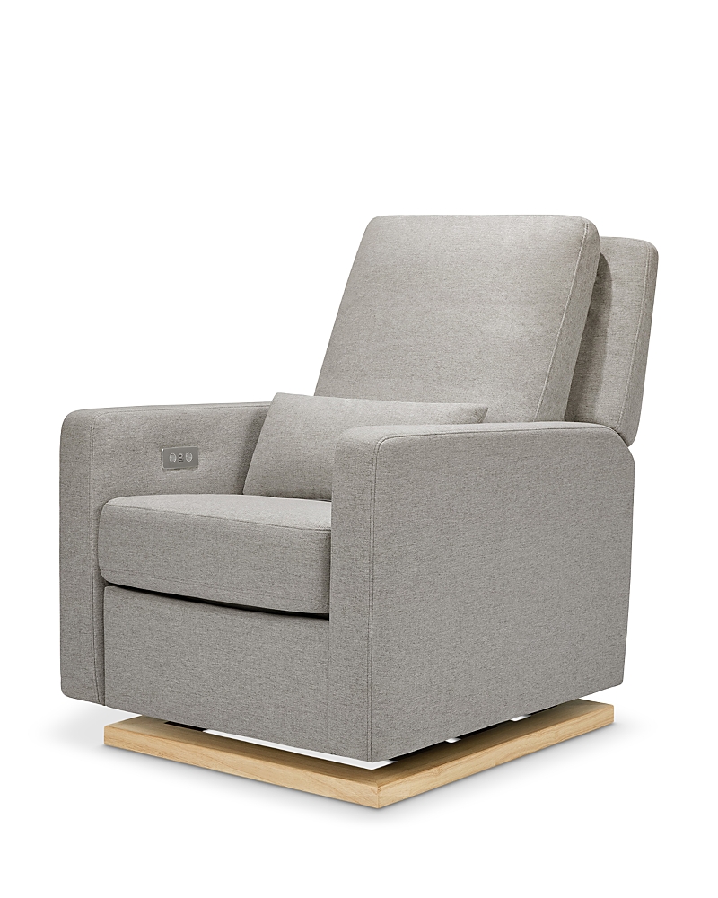 Babyletto Sigi Electronic Recliner and Glider in Eco Performance Fabric with Usb Port