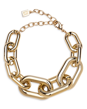 Dannijo Erin Graduated Chain Bracelet In Gold