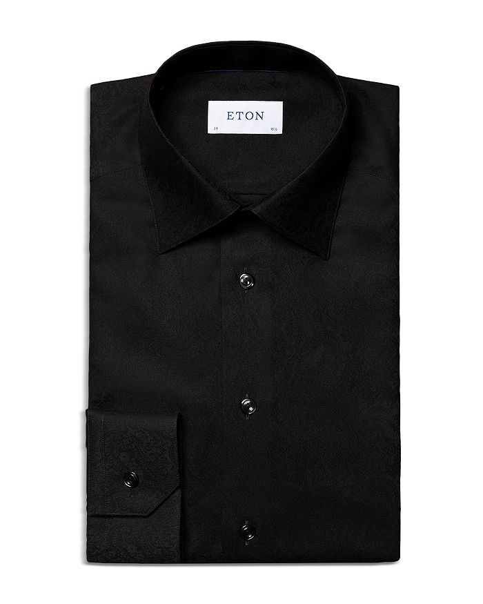 Eton Slim Fit Jacquard Paisley Shirt | Bloomingdale's