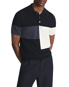 REISS - Primo Color Blocked Polo Shirt 