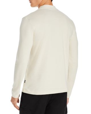 Slim Fit Ribbed Henley  - Exclusive