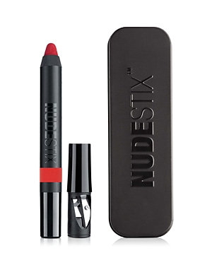 Nudestix Intense Matte Lip & Cheek Pencil In Stiletto (warm Classic Red)