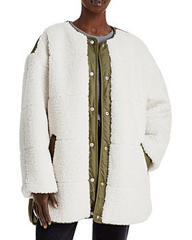 FRAME - Oversized Fleece Coat