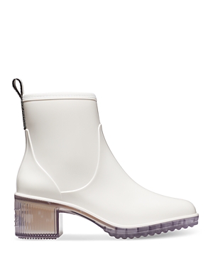 Kate Spade Puddle Rain Booties In Parchment