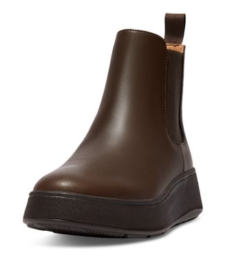 FitFlop  F-Mode ウーマンチェルシーブーツ Women's F-Mode Leather-Polyester-Elastic Boots | FitFlop US