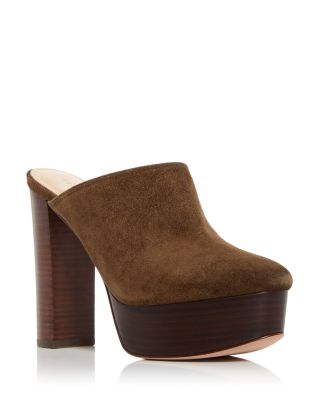 Veronica Beard - Women's Maren Platform High Block Heel Mule