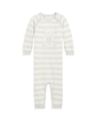 Ralph Lauren - Boys' Bear Organic Cotton Sweater Coverall - Baby