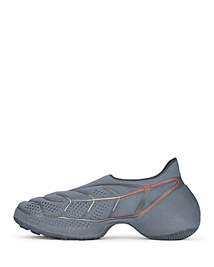 Givenchy Men's Tk 360 Plus Low Top Mesh Sneakers In Grey/red
