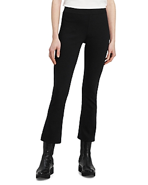 Theory Slim Cropped Scuba Kick Pants In Black