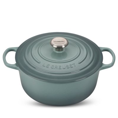 Le Creuset 5.5-Quart Signature Round Dutch Oven - Sea Salt