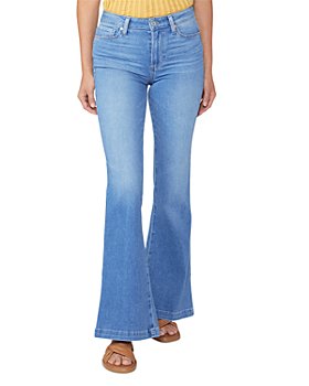 PAIGE - Genevieve High Rise Flare Jeans in Golden Years