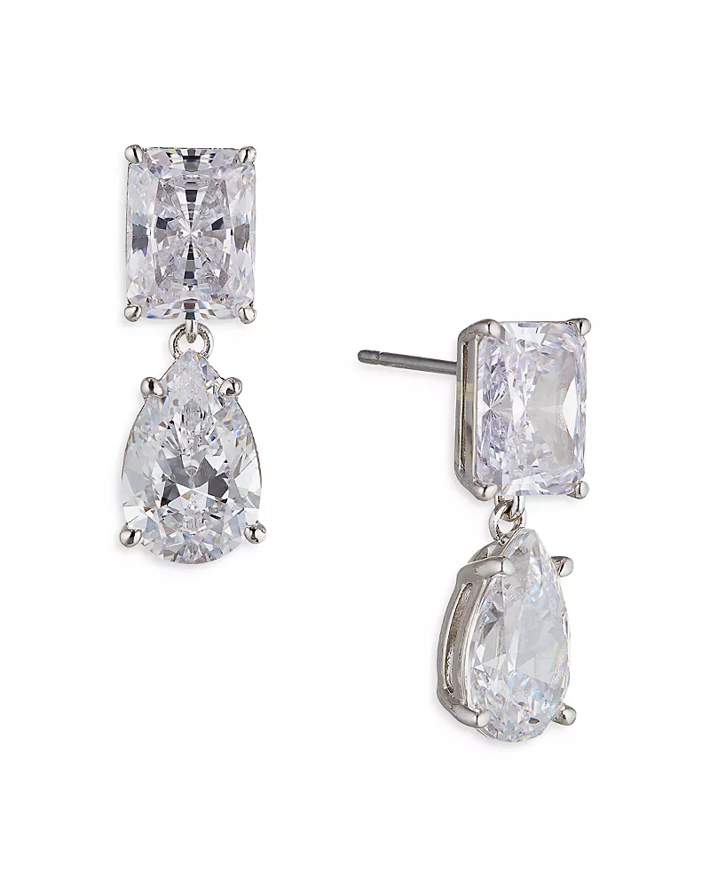 Nadri Shine On Cubic Zirconia Drop Earrings