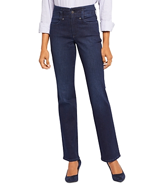 NYDJ MARILYN HIGH RISE STRAIGHT JEANS IN RENDEZVOUS