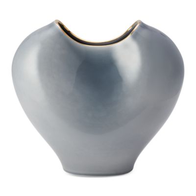 AERIN - Paola Large Vase, Dusk Blue