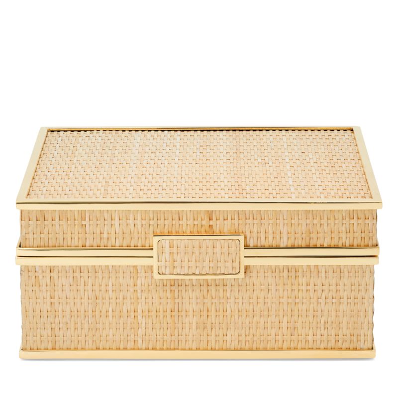 AERIN Colette Cane Jewelry Box
