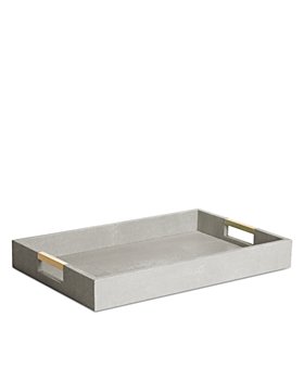 AERIN - Modern Shagreen Desk Tray