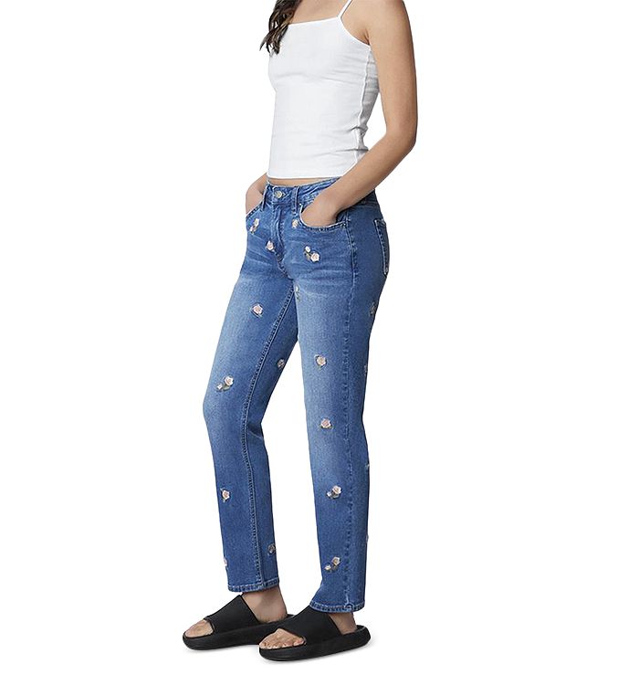 Embroidered Jeans - Bloomingdale's