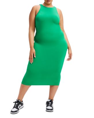 Good American Good Touch Midi Tank Dress | Bloomingdale's