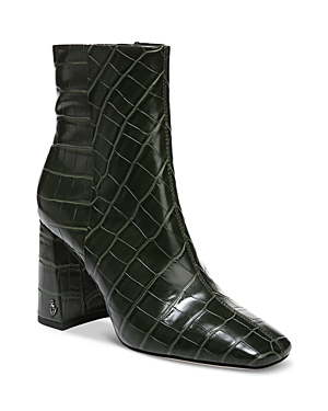 Shop Sam Edelman Women's Codie High Heel Booties In Emerald