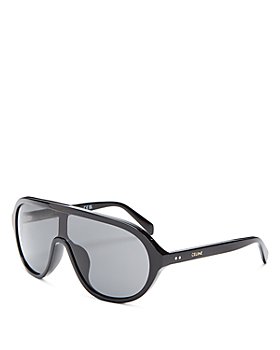 CELINE - Women's Shield Aviator Sunglasses, 133mm