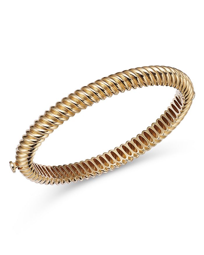 Bloomingdale's - Twisted Bangle Bracelet in 14K Yellow Gold - 100% Exclusive
