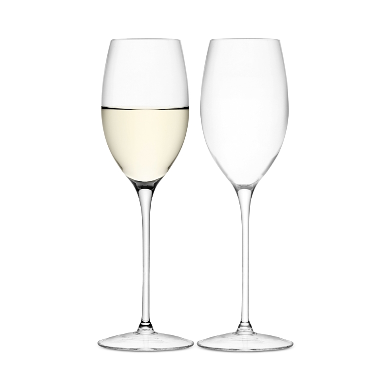 Lsa Wine & Champagne Flutes, Set Of 2 In Clear