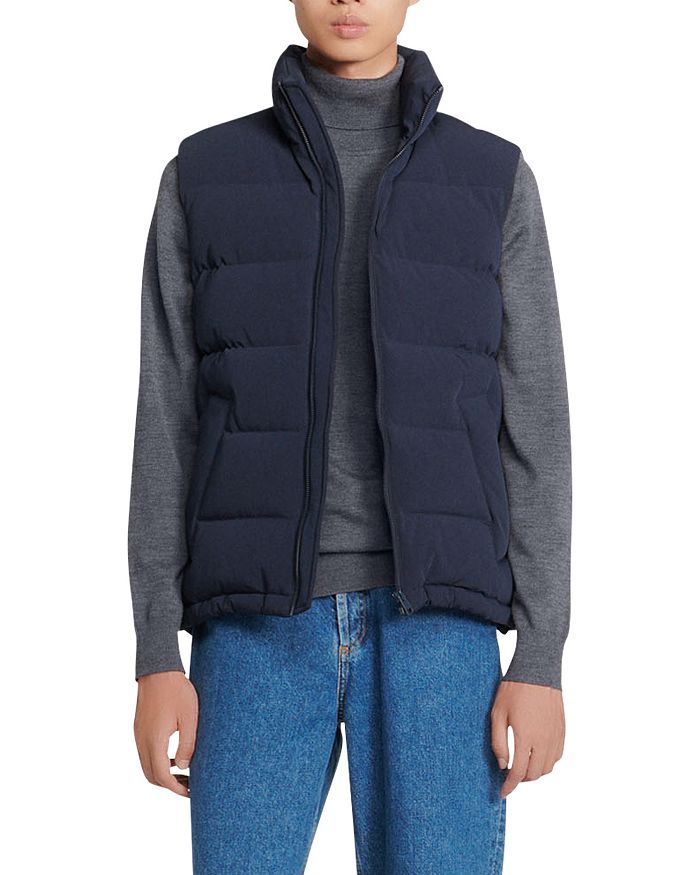 Sandro Quilted Down Vest | Bloomingdale's