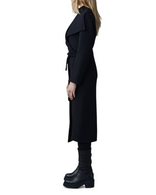 Mai Lightweight Wrap Wool Coat