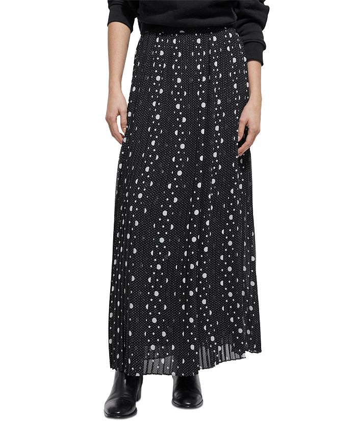 The Kooples Polka Dots Maxi Skirt | Bloomingdale's