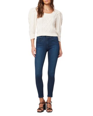 The Icon Mid Rise Ankle Skinny Jeans in Gemini