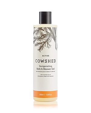 Cowshed Active Invigorating Bath & Shower Gel 10.1 Oz. In White