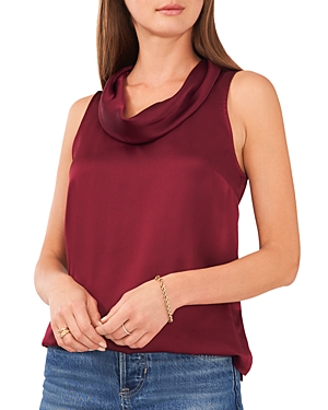 VINCE CAMUTO COWL NECK SLEEVELESS TOP
