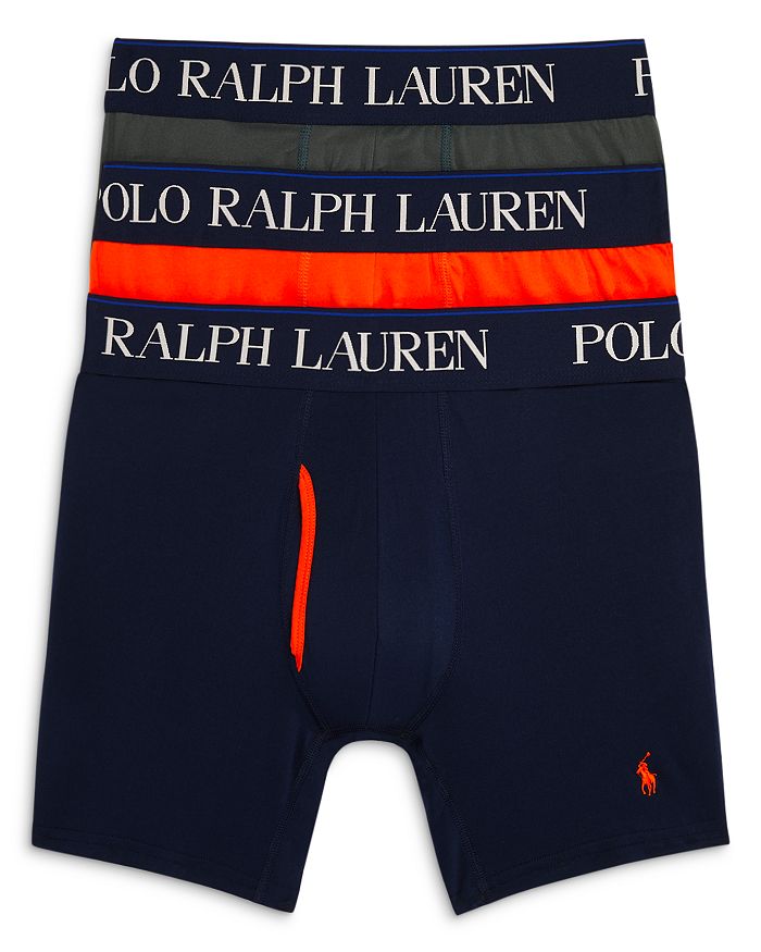 Polo Ralph Lauren Logo Waistband Boxer Briefs, Pack of 3 | Bloomingdale's