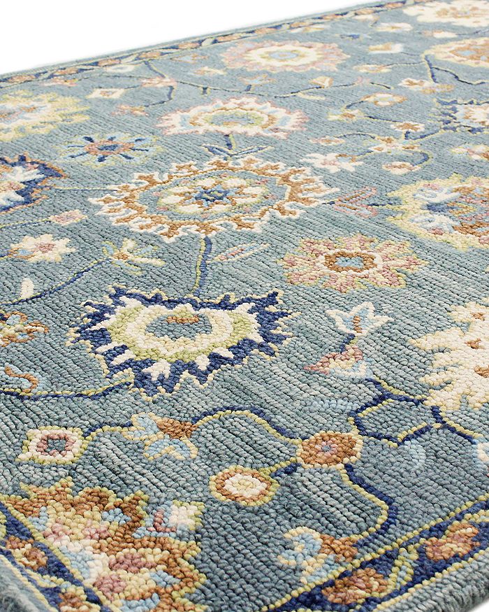 Bashian Valencia R131 Area Rug, 7'6 X 9'6 In Teal