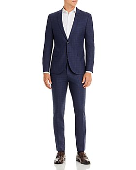 HUGO - Arti/Hesten Tonal Plaid Extra Slim Fit Suit Separates