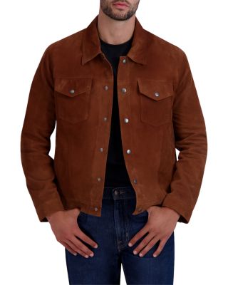 cole haan trucker jacket