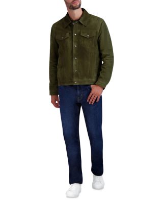 Suede Trucker Jacket