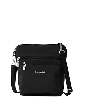 Shop Baggallini Modern Pocket Crossbody Bag In Black