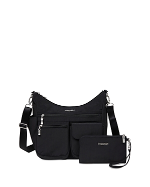 Baggallini Modern Everywhere Hobo Bag In Black