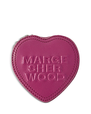 Marge Sherwood Mini Strap Leather Hobo - French Rose Crinkle